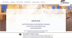 Desktop Screenshot of boehlein.de
