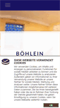 Mobile Screenshot of boehlein.de